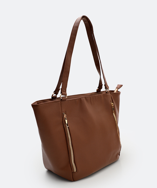 Image_Bolsa De Ombro Tote Feminina Marisa Marrom