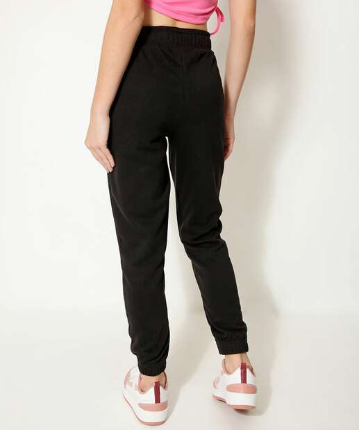 Calça Juvenil Jogger Moletom Marisa Tam 10 a 16   