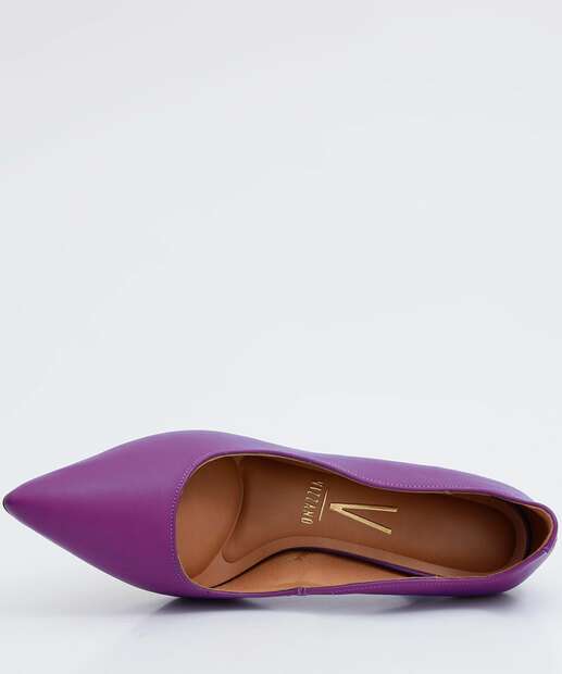 Scarpin Feminino Salto Fino Bico Fino Vizzano