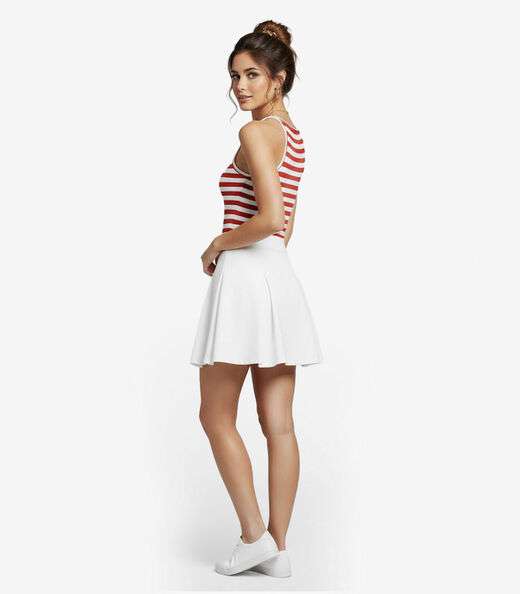 Blusa Feminina De Alça Infinita Cor Vermelho