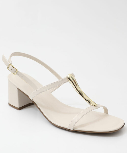 Image_Sandália Feminina Salto Grosso Renata Mello Off White