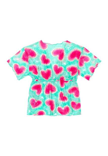 Saida de Praia Estampada para Menina Quimby