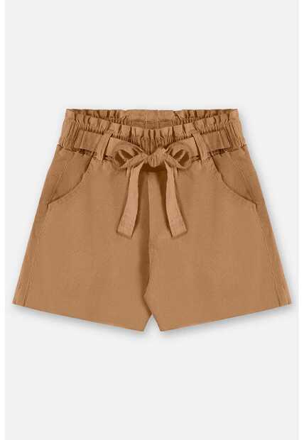 Image_Short em Sarja Infantil com Cinto Up Baby
