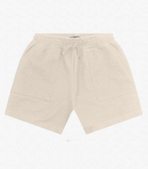 Image_Shorts Juvenil Feminino em Moletinho Minty Bege