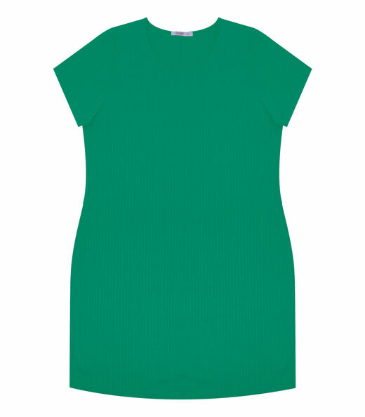 Vestido Feminino Plus Size Secret Glam Verde