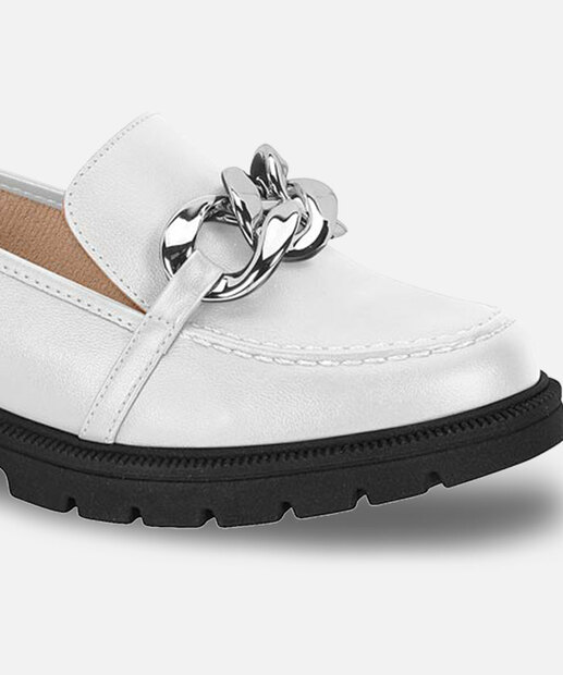 Mocassim Loafer Feminino Tratorado Corrente Beira Rio