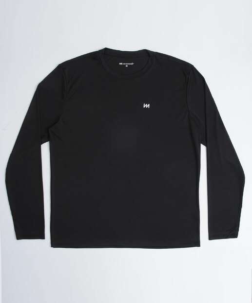 Camiseta Masculina Fitness Manga Longa MR 