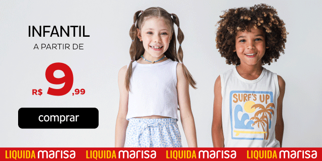 Infantil a partir de R$9,99