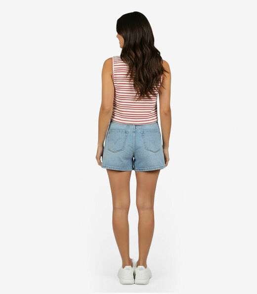 Regata Feminina Estampada Infinita Cor Vermelho