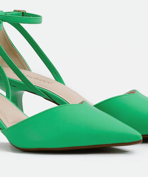 Scarpin Feminino Slingback Salto Fino Bebecê 