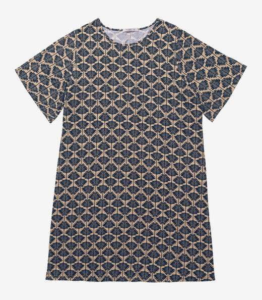 Vestido Estampado Plus Size Secret Glam Marrom