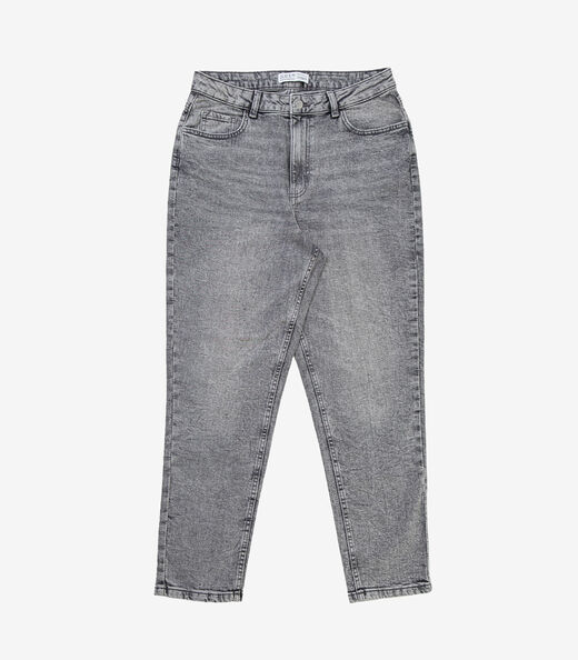 Image_Calça Jeans Feminina Mom Rovitex Cinza
