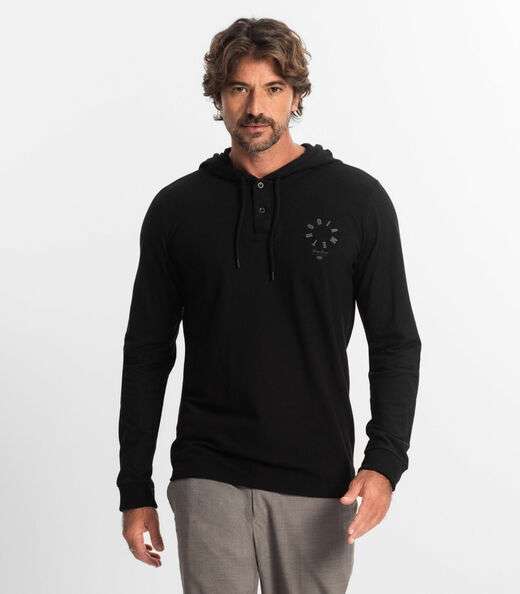 Image_Camiseta Masculina Manga Longa Com Capuz Diametro Preto