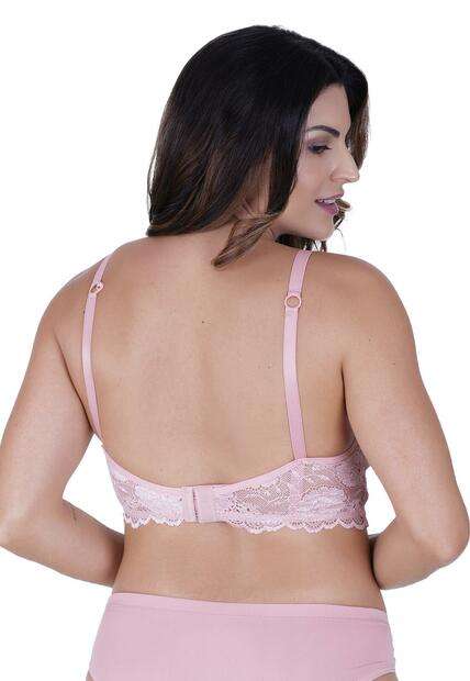 Sutiã Amamentação Click Concept Lingerie Rosa