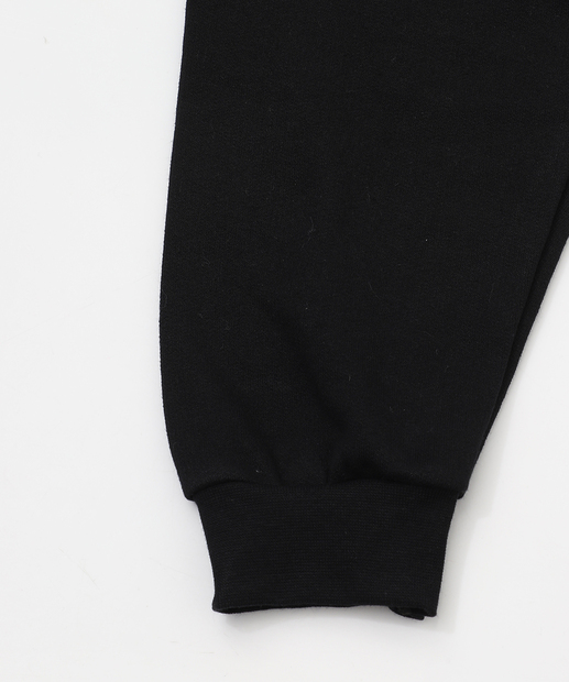 Calça Infantil Jogger Moletom Sonic Tam 4 a 10 Preto