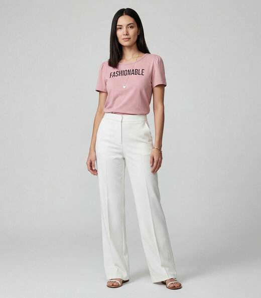 Image_Blusa Feminina Em Visco Tricot Infinita Cor Rosa