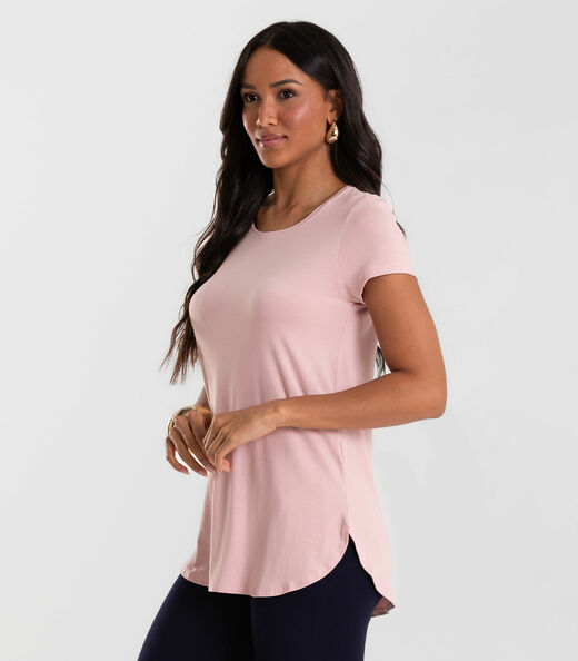Image_Blusa Feminina Andorra Flamê Básica Rovitex Rosa
