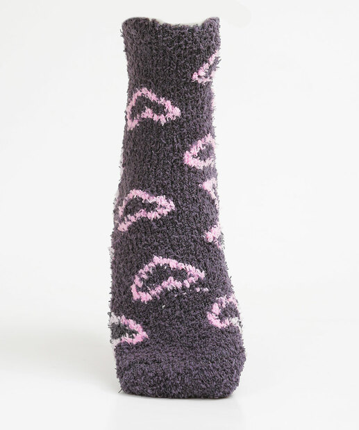 Kit 2 Pares Meias Cano Médio Feminina Chenille Marisa