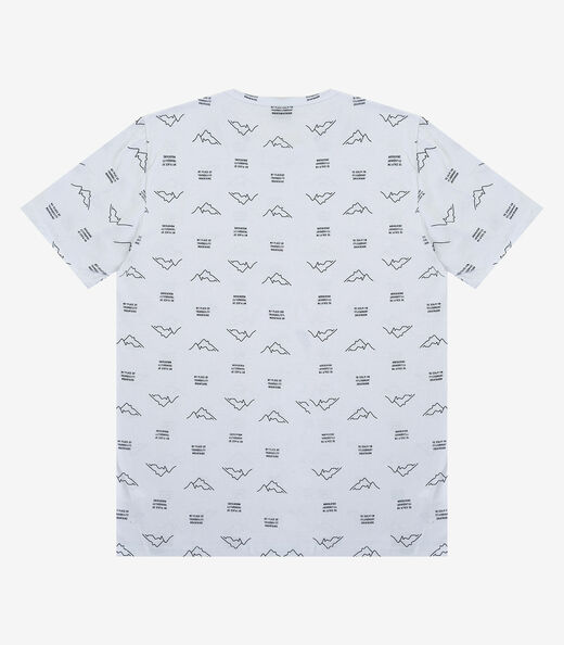 Camiseta Masculina Em Meia Malha Select Branco