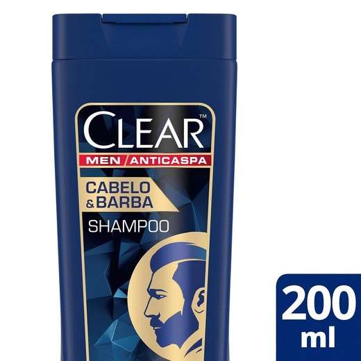 Image_Shampoo Anticaspa Clear Men Cabelo e Barba 200ml