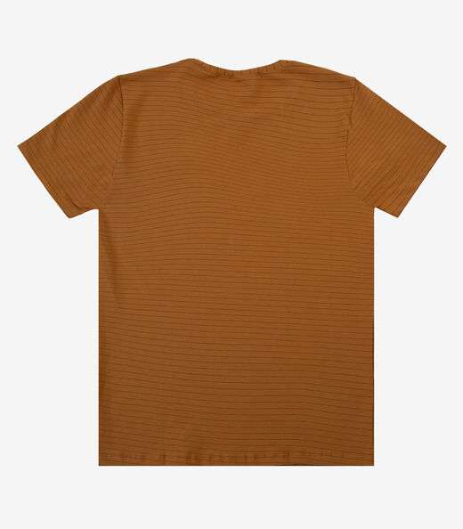 Camiseta Masculino em Cotton Rovitex Marrom