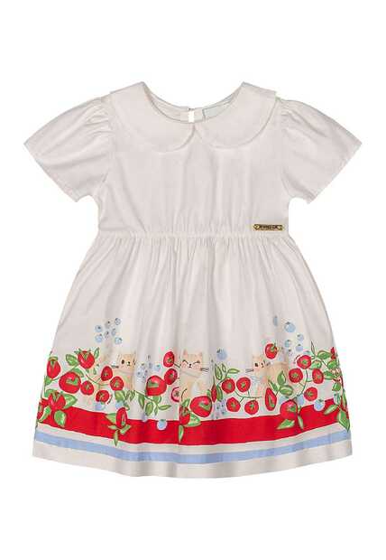 Vestido Gatinhos para Bebê Menina Quimby