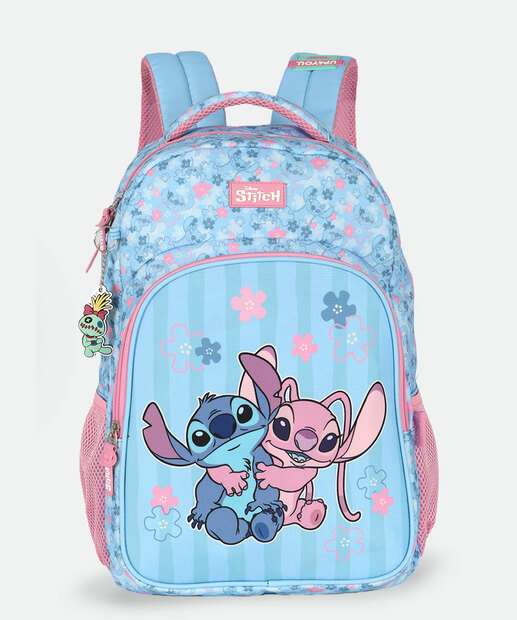 Image_Mochila Infantil Escolar Stitch e Angel Disney
