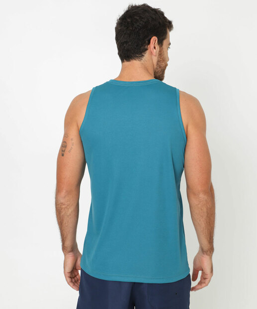 Regata Masculina Dry Fit Fitness MR Azul