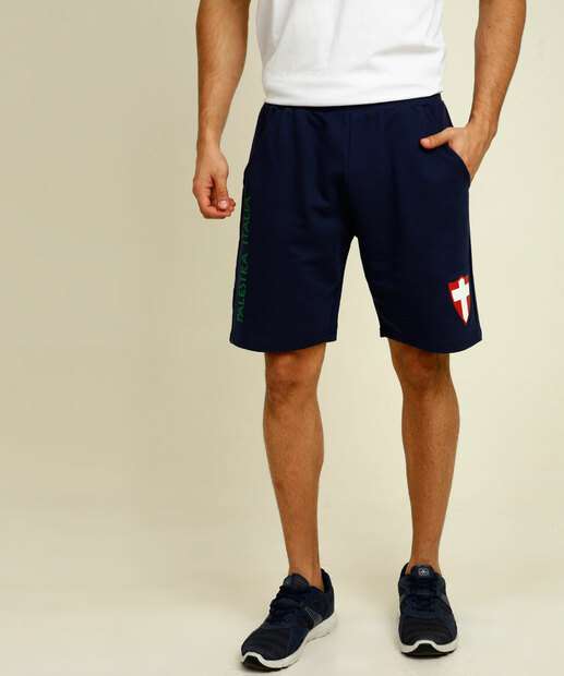 Bermuda Masculina Fitness Moletinho Bolsos Time Palmeiras