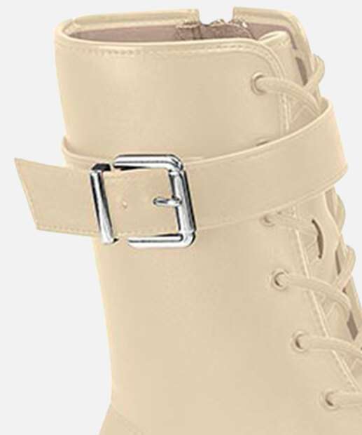 Coturno Feminino Fivela Moleca