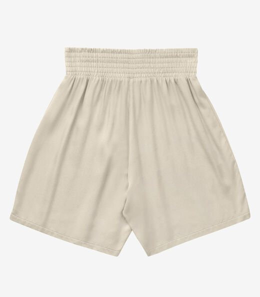 Image_Shorts Feminina Viscose Rovitex Bege