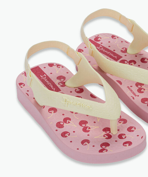 Chinelo Infantil Ipanema Baby Cereja Rosa