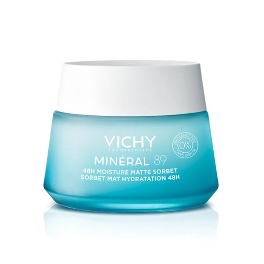 Image_Kit com 3 Unidades de Sorbet Gel Matte Hidratação Vichy Minéral 89 48h 50ml