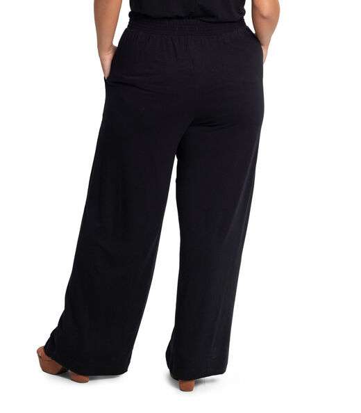 Calça Feminina Plus Size Molecontton Secret Glam Preto