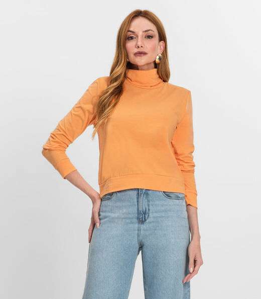 Image_Blusão Gola Alta Infinita Cor Feminino Laranja