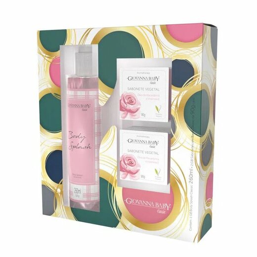 Image_Kit Giovanna Baby Body Splash e 2 Sabonetes 90g Classic