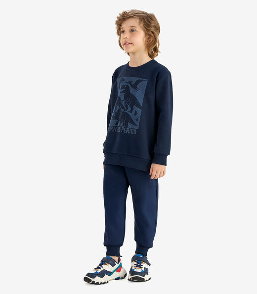Image_Conjunto Moletom Blusão e Calça Rovi Kids Azul