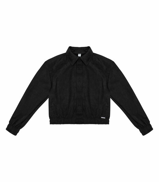 Jaqueta Suede Feminina Rovitex Preto