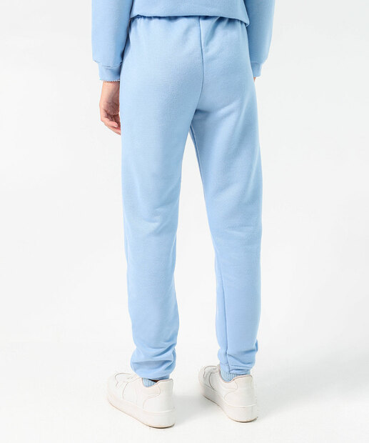 Calça Juvenil Moletom Estampada Marisa Tam 10 a 16 Azul