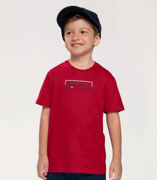 Conjunto Infantil Camiseta Com Bermuda Trick Nick Azul
