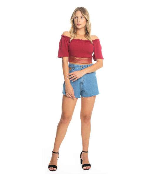 Blusa Feminina Ciganinha Endless Vermelho