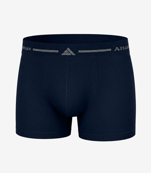 Cueca Boxer Lisa Microfibra Altomax Azul