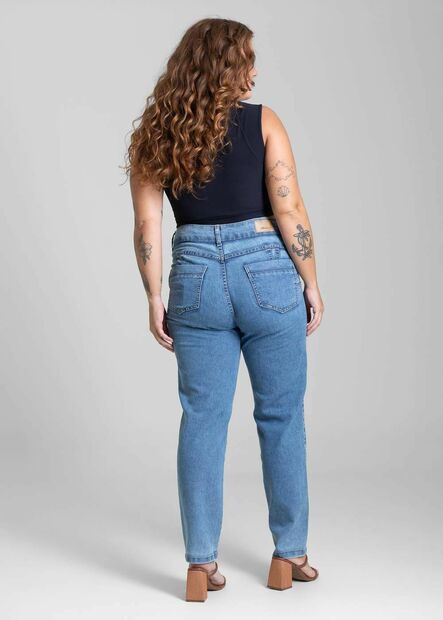 Cal?a Jeans Sawary Plus Size Levanta Bumbum - 282104