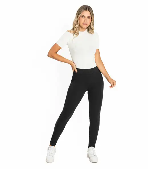 Legging Feminina Básica Rovitex Preto