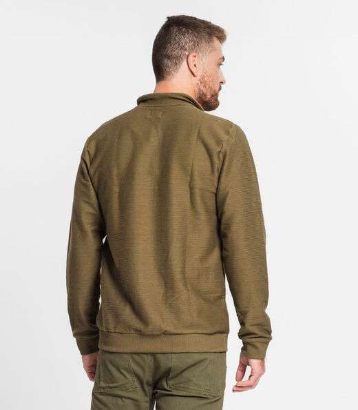 Jaqueta Masculina Em Moletom Diametro Verde