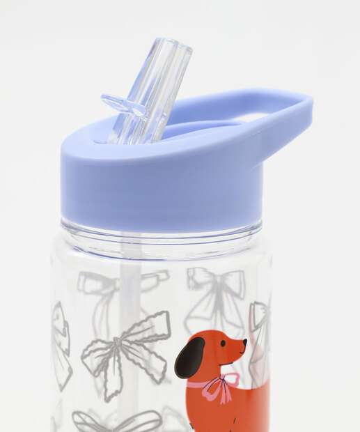 Garrafa Squeeze Cachorro Marisa 670ML Azul