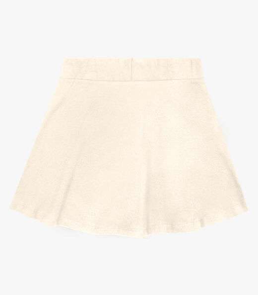 Saia Infantil Feminina Trick Nick Bege