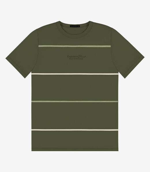 Image_Camiseta Masculina em Meia Malha Diametro Verde