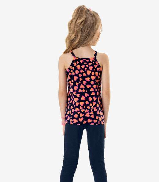 Blusa De Alça Infantil Rovi Kids Azul