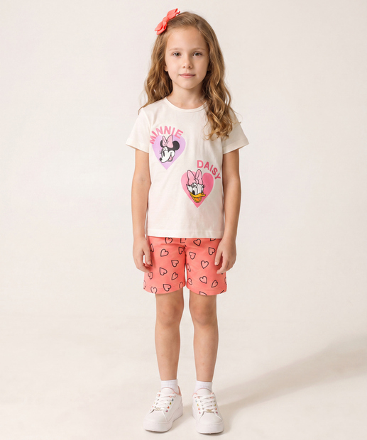 Image_Conjunto Infantil Minnie E Margarida Disney Tam 4 a 10 Off White